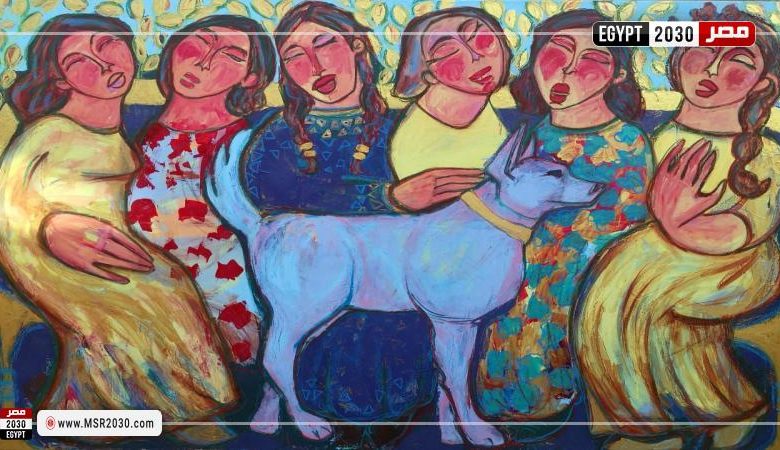 "ربيع الفنانين" لدعم أطفال الشوارع يجمع 75 فنانا و350 عملا فنيا 1 211125 W1714226114