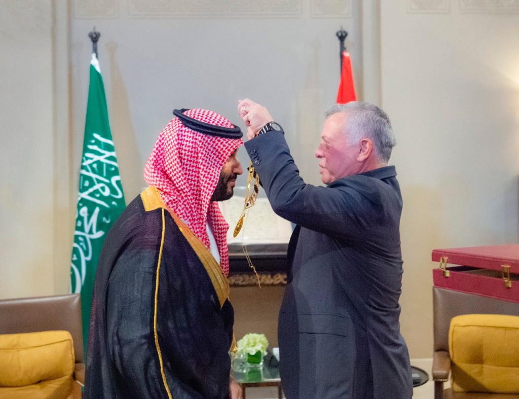 العاهل الأردني يؤكد لولي العهد السعودي ضرورة إيجاد أفق سياسي للقضية الفلسطينية 1 2156261712257683
