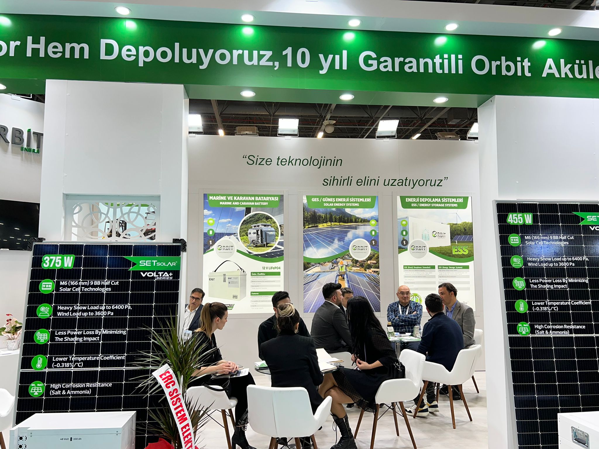 جلوبال (1): الكشف عن مشاركة EVE Energy الكبيرة من خلال مقصورتين مشتركتين | Solarex Istanbul، تركيا 1 311712383263