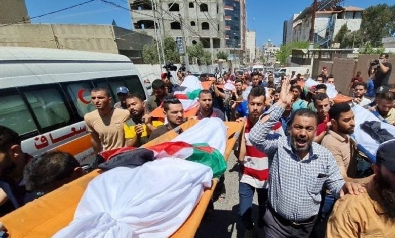 46 شهيدًا في غزة خلال آخر 24 ساعة.. والاحتلال يواصل قصفه للنصيرات لليوم الـ 6 على التوالي 1 5 831713267665