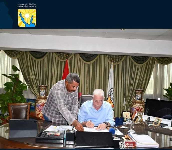 محافظ جنوب سيناء يصدق على 30 قرار لحالات تصالح على مخالفات البناء 1 567280 L1713470467