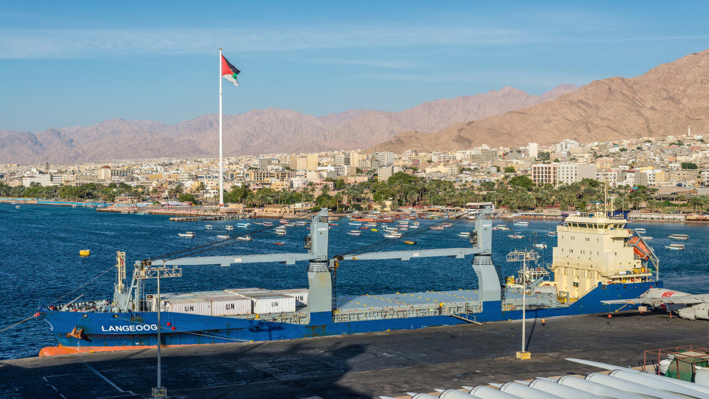 وصول سفينة الغاز الليبيرالية الجانحة بخليج العقبة لميناء سفاجا البحري لإجراء أعمال الصيانة والإصلاح 1 605e367b364d61713268084