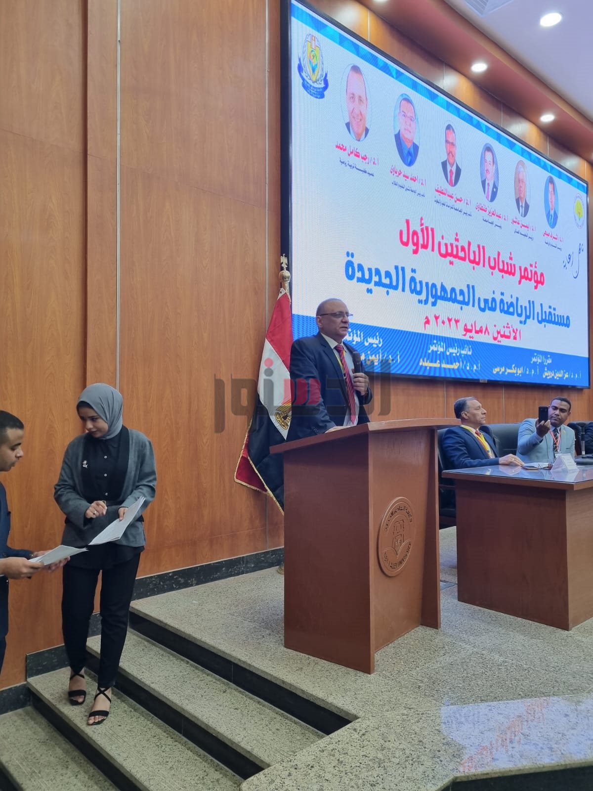 انطلاق فعاليات مؤتمر شباب الباحثين الثاني بكلية التربية الرياضية بجامعة جنوب الوادي 1 8931714486264