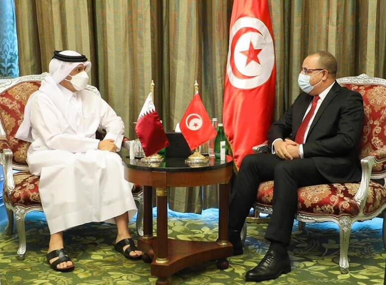 وزير الخارجية الجزائري يبحث مع رئيس مجلس الوزراء القطري تطورات القضية الفلسطينية 1 8c067fc2dc911ccb87f3c0c695047350 w7751714497004