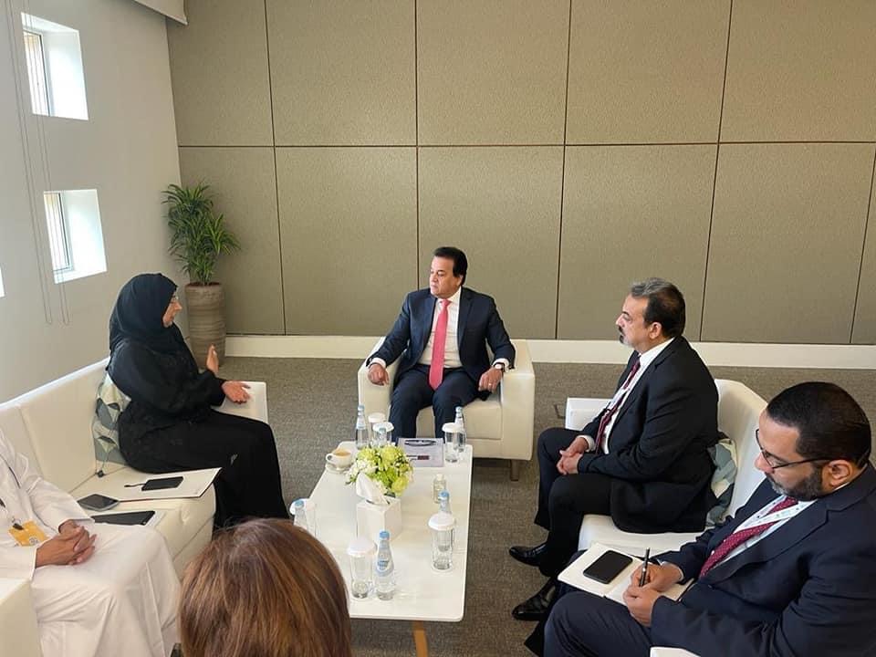 وزير الصحة يبحث مع نظيرته القطرية أوجه التعاون الثنائي في المجالات الصحية 1 BDAFE792 F7A3 47A8 9E12 9A88B552B6CA1714467844