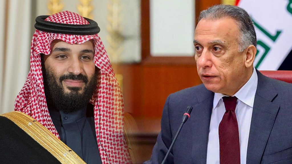 ولي العهد السعودي ورئيس الوزراء العراقي يبحثان تعزيز العلاقات الثنائية 1 BcGdJEA1714323963