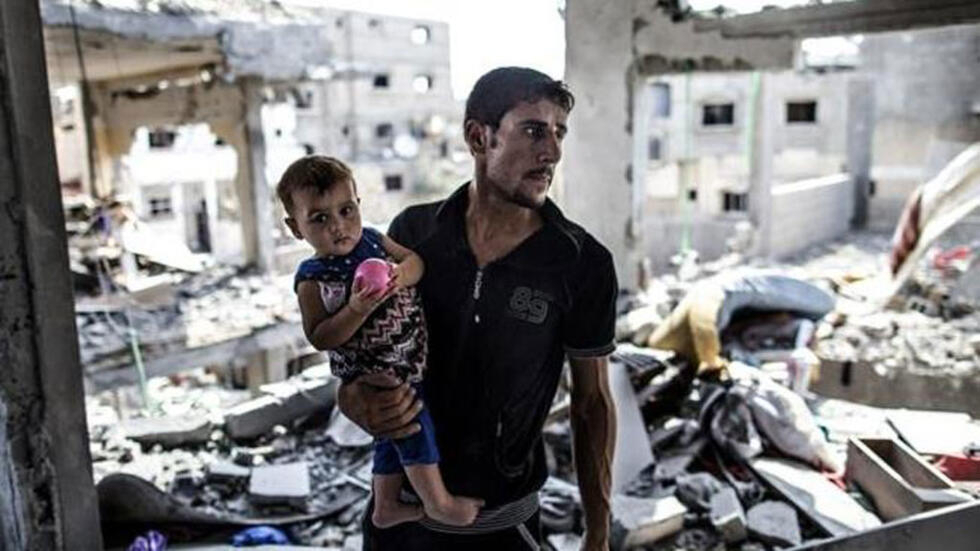 منظمة دولية: لا يوجد مكان آمن في غزة.. وخان يونس غير صالحة للسكن 1 GAZA1714126384