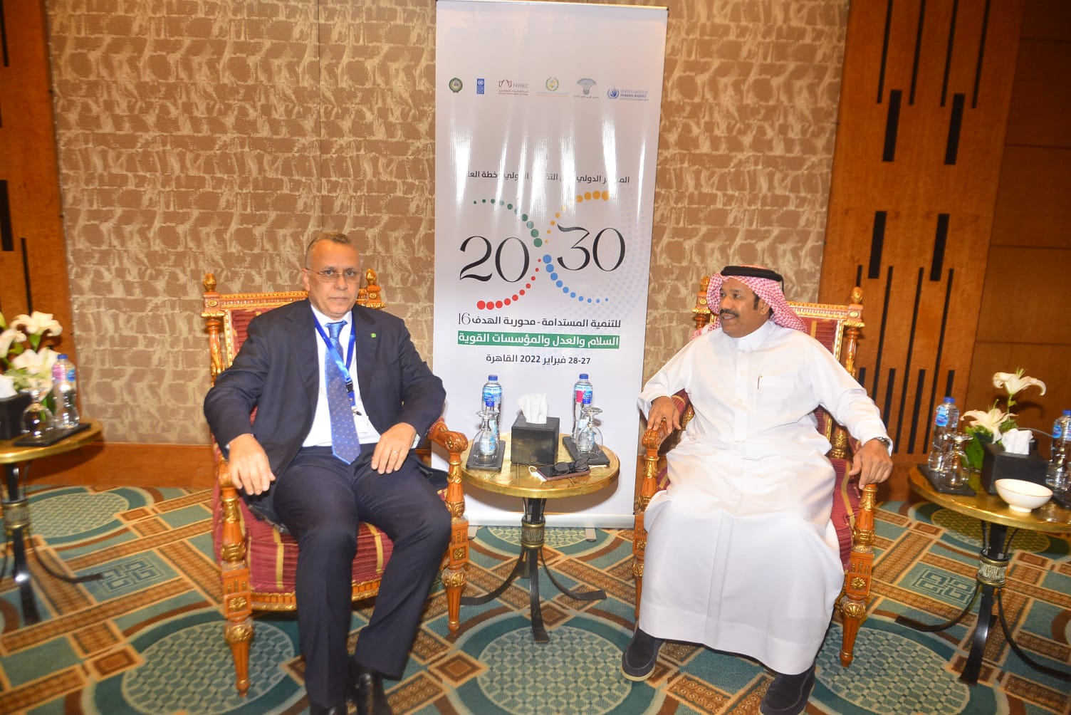 المستشار جابر المري: مناقشة التقارير الدورية للبحرين ومصر فرصة لتقييم التقدم المحرز في مجال حقوق الإنسان بالبلدين 1 IMG 20220228 WA00001713867130