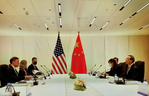 أمريكا ومالطا تبحثان تحديات دعم الصين للقاعدة الصناعية الدفاعية الروسية 1 Jake Sullivan and Chinas Yang Jiechi1713342725
