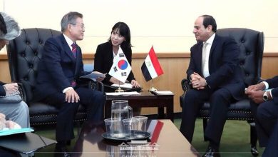 President Sisi and South Korean President Moon Jae in 780x4701713389709