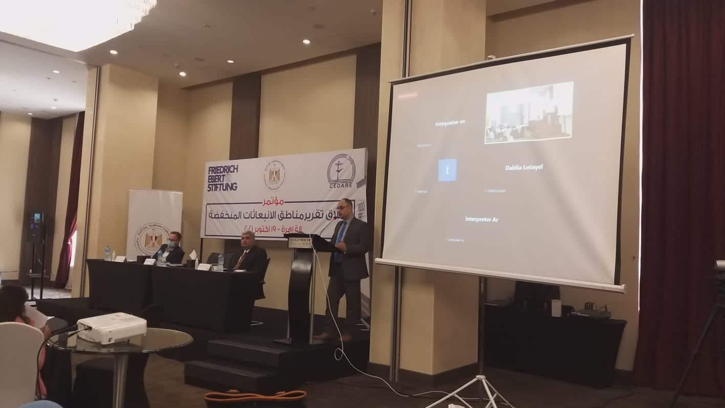 رئيس جهاز شئون البيئة يوجه برفع حالة الطوارئ تحسبا لحدوث أي تسريبات من السفينة الجانحة بخليج العقبة 1 WhatsApp Image 2021 10 19 at 71713092048