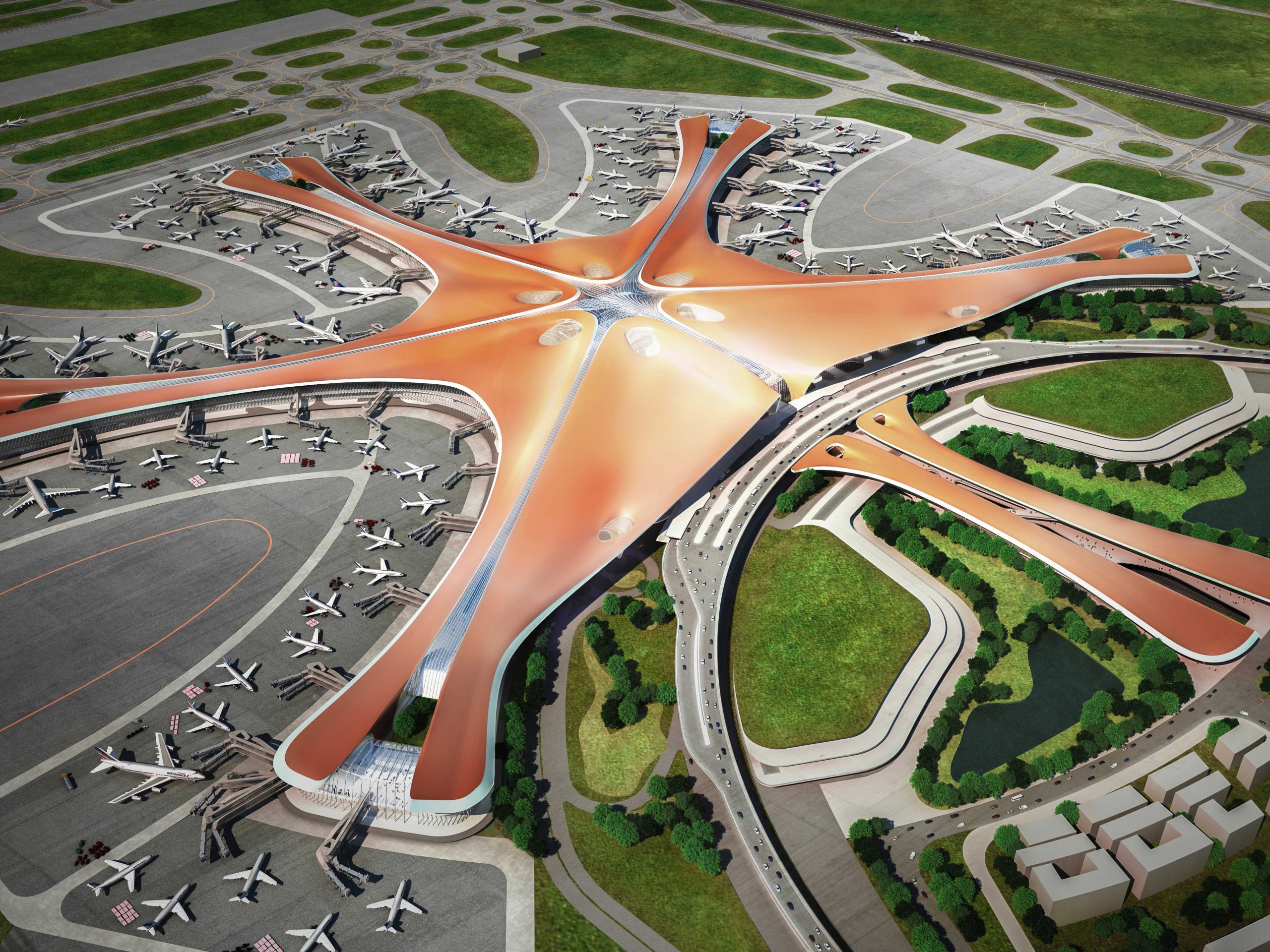 جلوبال (7): انطلاق التسجيل لمعرض inter airport China 2024: استكشاف مستقبل تطوير المطارات 1 air journal aeroport pekin beijing daxing avions pistes source com site adp1712161563 scaled