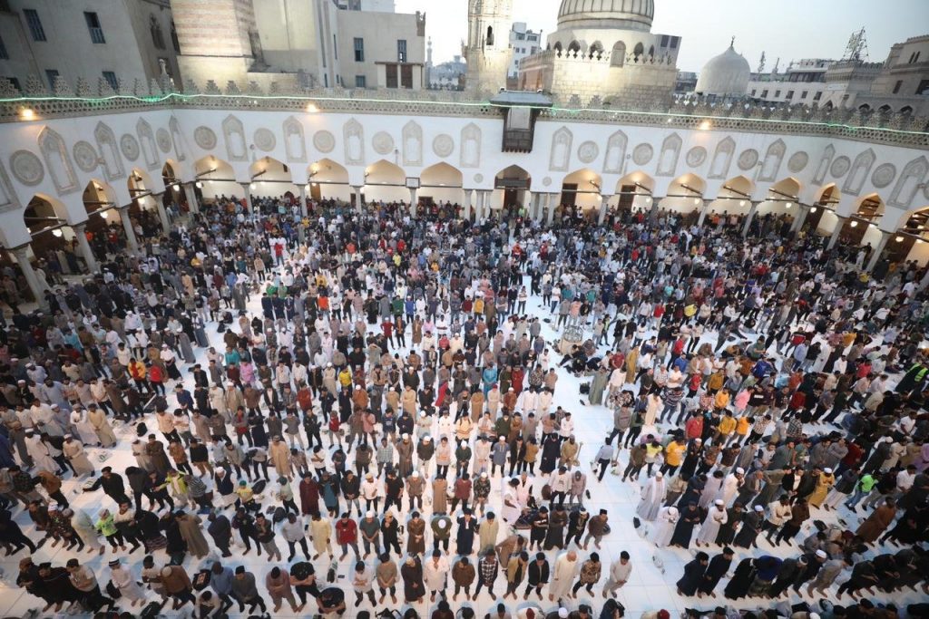 "أرض الإسراء يارب".. أصوات الجامع الأزهر تعلو في ليلة السابع والعشرين من رمضان 1 elaosboa134981712347143