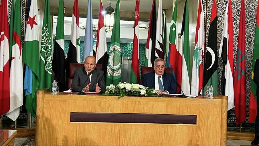 أبو الغيط يبحث مع وزير خارجية البحرين التحضيرات لعقد القمة العربية القادمة بالمنامة 1 img 6228de5947f2f1714486923