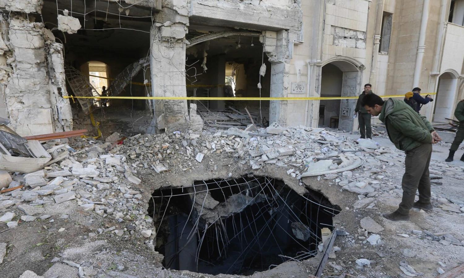 وكالة الأنباء السورية: قصف إسرائيلي يستهدف القنصلية الإيرانية في منطقة المزة بدمشق 1 israel syria 11711984923