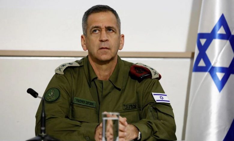 الفريق أفيف كوخافي رئيس أركان الجيش الإسرائيلي1713219187