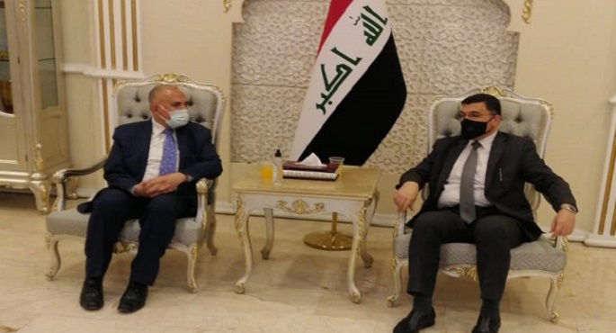 الرئيس العراقي يستقبل وزير الري على هامش فعاليات مؤتمر بغداد الدولي الرابع للمياه 1 وزير الري يصل إلى بغداد للمشاركة في مؤتمر بغداد الدولي الأول للمياه1714311907