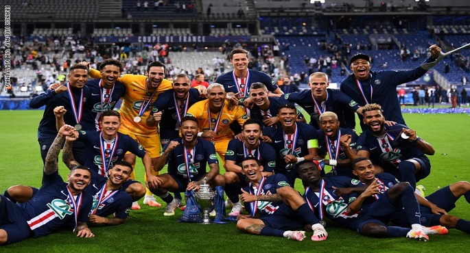 باريس سان جيرمان يتوج بكأس فرنسا بفوزه علي ليون 2-1 1 باريس سان جيرمان يفوز بكأس فرنسا1716672903