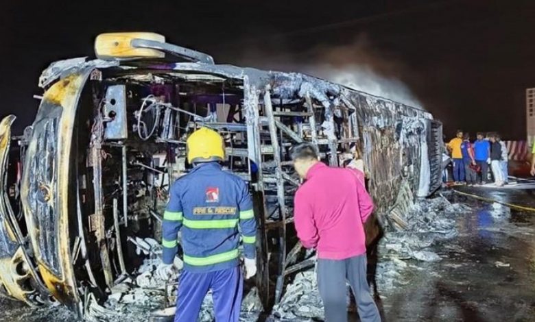 مصرع وإصابة 26 شخصا جراء اندلاع حريق في حافلة بالهند 1 6382380946335465101715752205