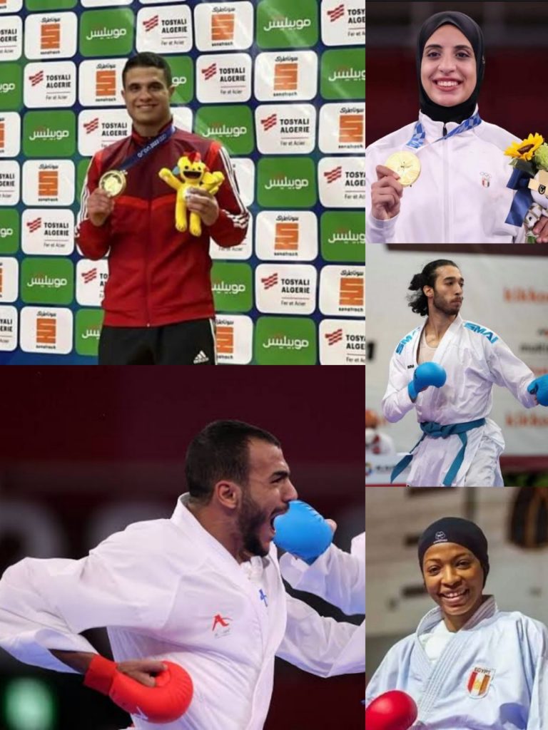 21 لاعبا ولاعبة بقائمة المنتخب المصري للكاراتيه في البريميرليج بالمغرب 1 Collage 20220802 1930261716991025