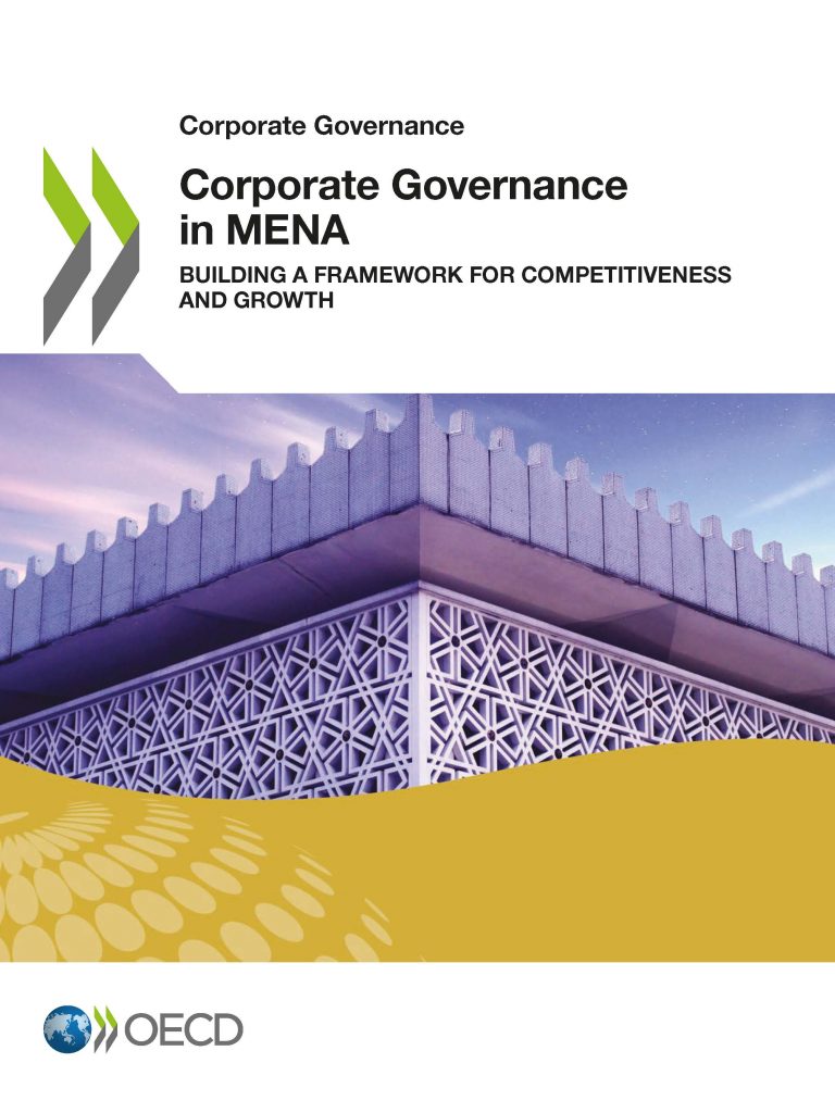 وزارة التخطيط: جهود منظمة OECD-MENA تساهم في تعزيز التدفقات التجارية بالشرق الأوسط 1 Corporate Governance in MENA en1716550444