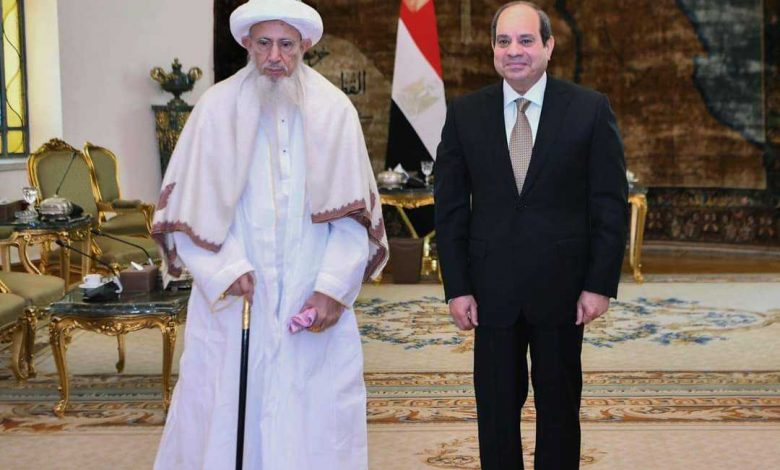 سلطان طائفة البهرة يؤكد تقديره البالغ للرئيس السيسي وجهود مصر التنموية 1 FB IMG 17154218870541715427484