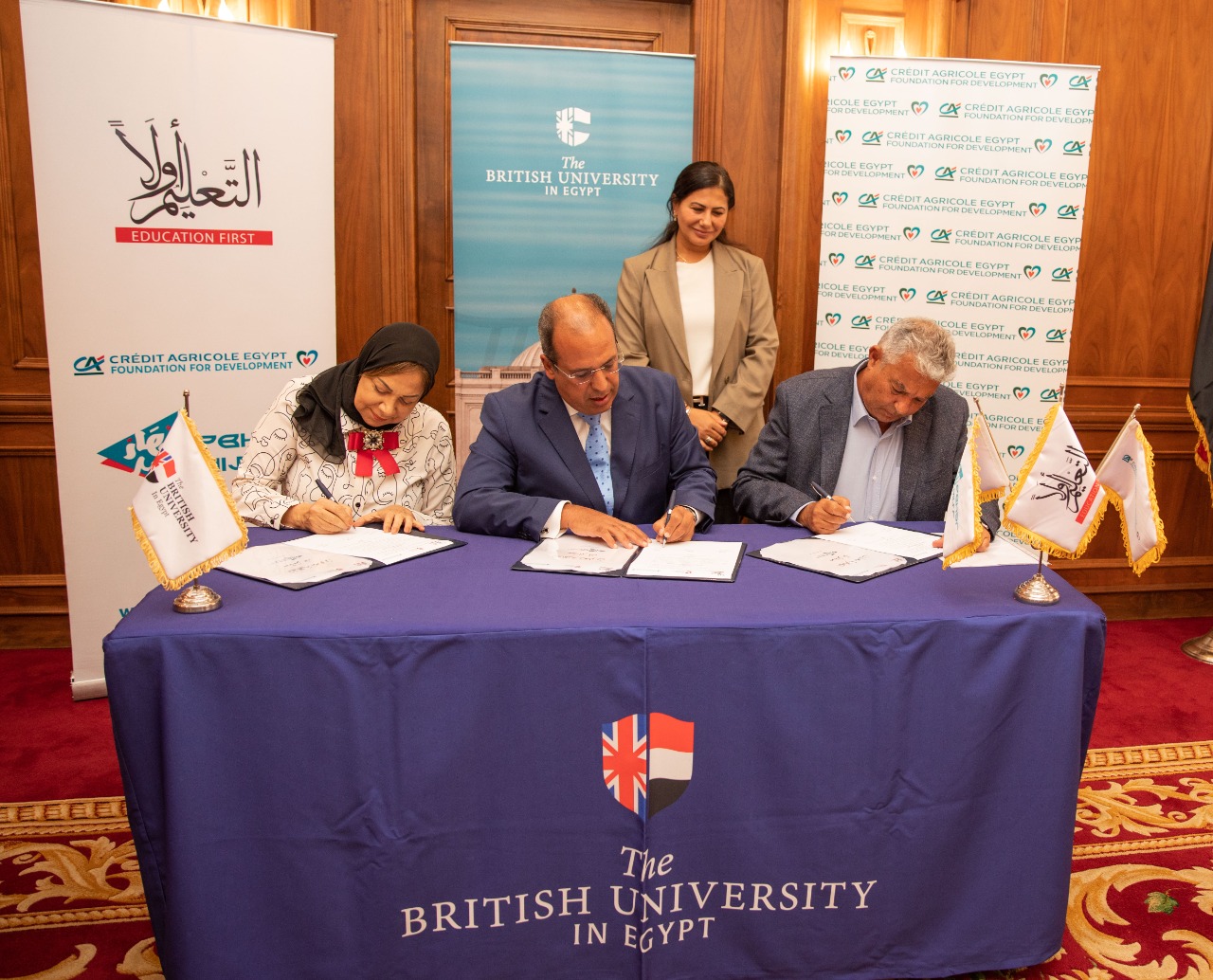 برتوكول تعاون بين الجامعة البريطانية وأكاديمية الفنون في مجال التعليم والبحوث والتطبيقات الفنية 1 IMG 20220825 WA00041716999783