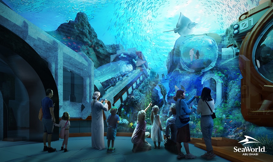 جلوبال (8): ميرال تعلن عن تسجيل أعلى معدل في عدد الزيارات لجزيرتي ياس والسعديات في عام 2023 1 SeaWorld Abu Dhabi EO Ocean Shelf1715064844