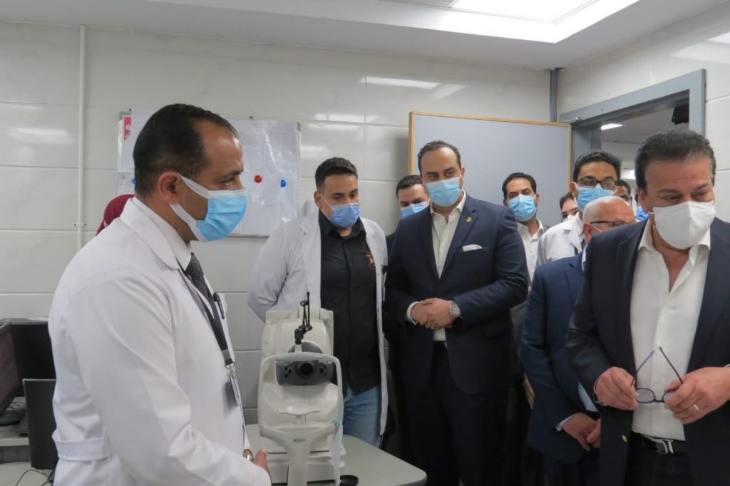 "الرعاية الصحية": مستشفى الرمد ببورسعيد يحصل على اعترافا دوليا في التحول الأخضر 1 elaosboa302691716187744