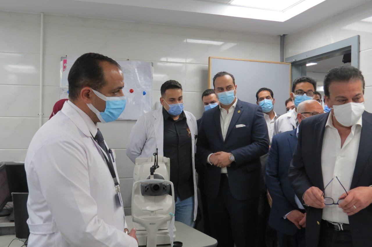 "الرعاية الصحية": مستشفى الرمد ببورسعيد يحصل على اعترافا دوليا في التحول الأخضر 1 elaosboa302691716187744