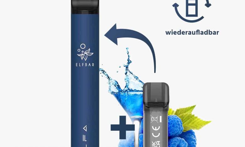 elfbar elfa starter kit blau inkl 1 kartusche blue razz lemonade 1080x10801715255644