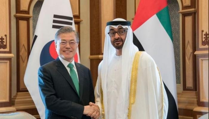 رئيسا الإمارات وكوريا الجنوبية يبحثان في سول تعزيز العلاقات الثنائية بين البلدين 1 khaligyoun752301716906663