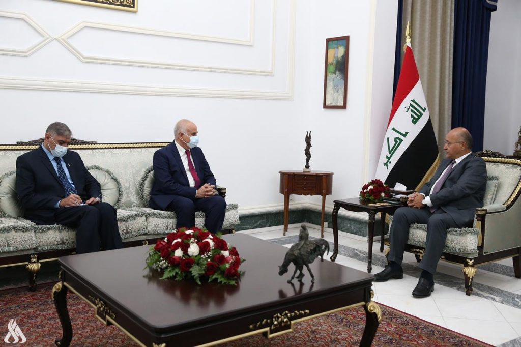 رئيسا العراق وسوريا يؤكدان ضرورة العمل الفاعل لوقف العدوان على الشعب الفلسطيني 1 upload 1621332972 13240747301715888763