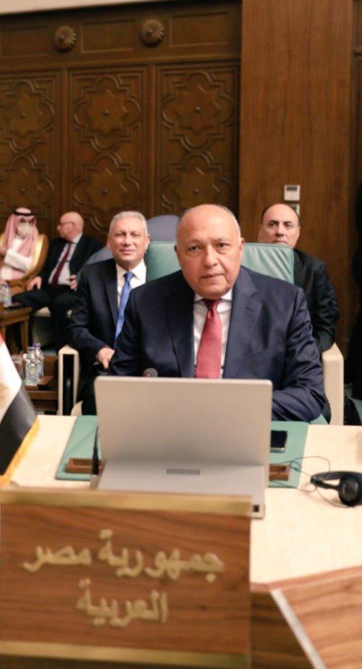 شكري يترأس وفد مصر بالجلسة الافتتاحية لمجلس جامعة الدول العربية على المستوى الوزاري بالمنامة 1 سامح شكرى فى الجامعة العربية 31715679904
