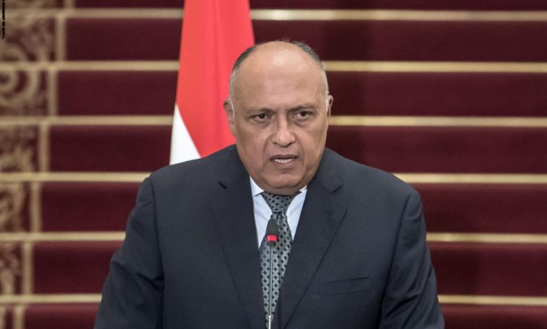 وزير الخارجية سامح شكري يبحث الأوضاع في قطاع غزة مع نظيره الأيرلندي في بروكسل 1 سامح شكري وزير الخارجية 1600x10001716744724