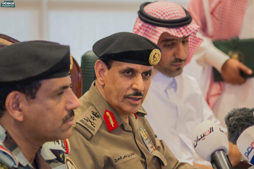 مدير الأمن العام السعودي:جاهزون لمنع وردع كل ما يهدد سلامة الحجاج ... إضافة /1/وأخيرة 1 امن عام 1 111718020324