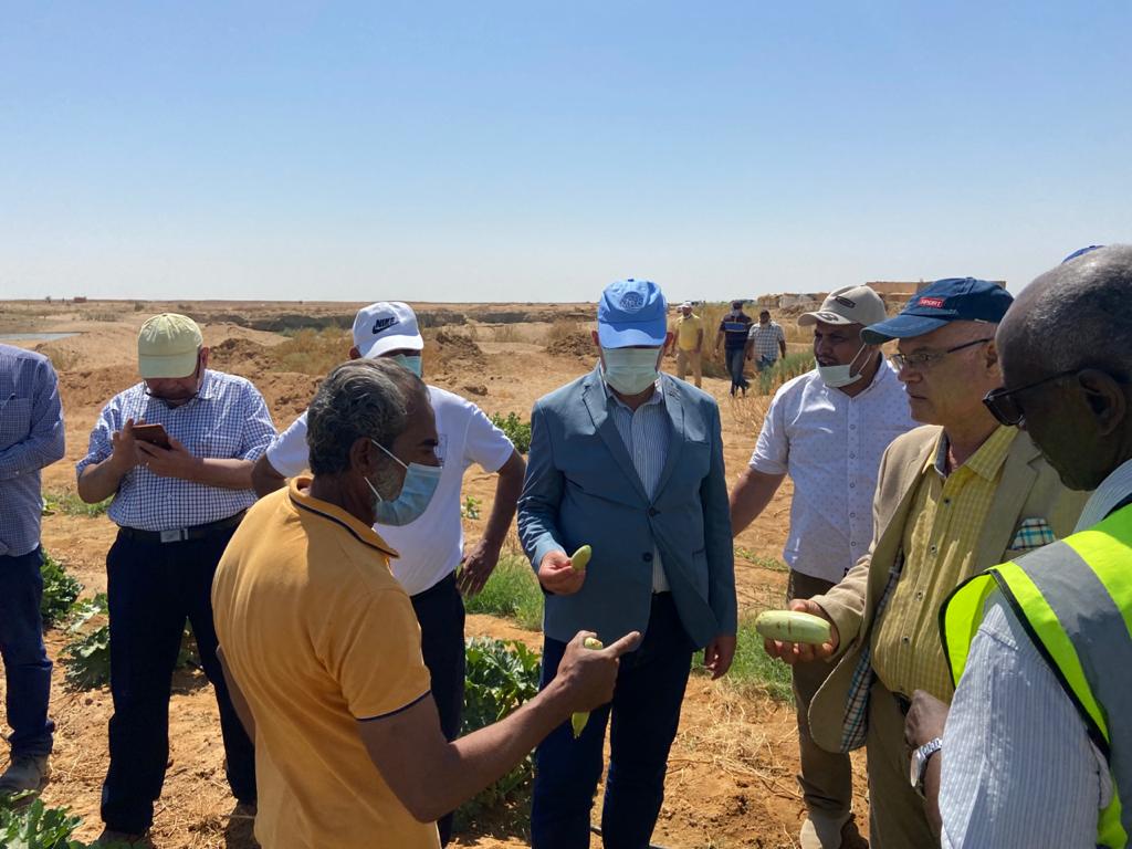 وزير الري: جهود كبيرة في مجال التحول للري الحديث لترشيد المياه وتحسين الإنتاجية المحصولية 1 وزير الري في اسوان1717482543