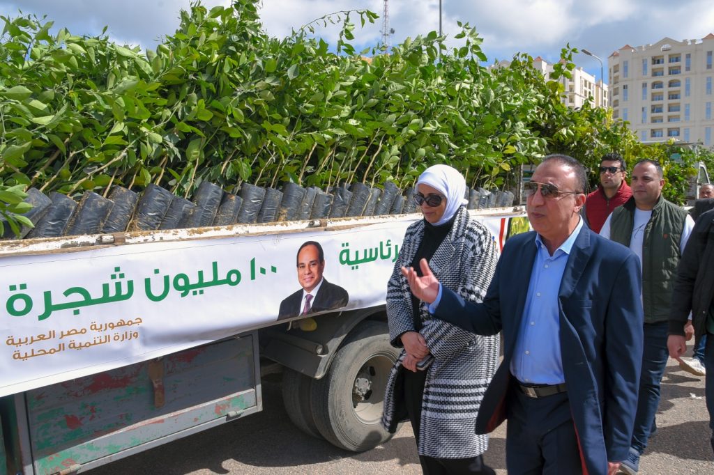 محافظ الإسكندرية: زراعة 33 ألف شجرة ضمن المرحلة الثانية من "100 مليون شجرة" 1 1691718299563
