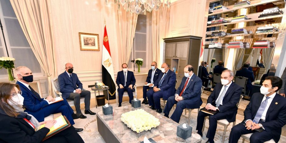 رئيس المجلس الأوروبي: مصر لاعب أساسي في مفاوضات وقف إطلاق النار وإطلاق سراح الرهائن 1 2021111202463846381718124366