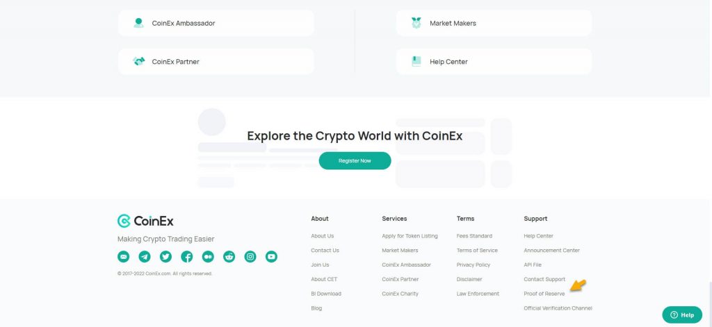 جلوبال(2):CoinEx تعزز الشفافية وتحمي أمن أصول المستخدم مع تحديث معدل احتياطي الأصول 1 2022 12 19 0 50 141719294543