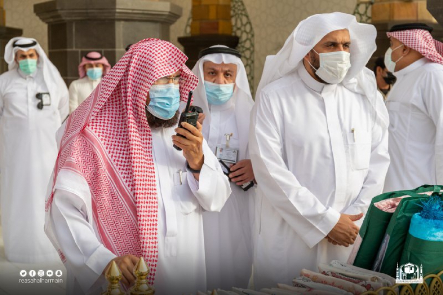الجهات الحكومية بالمدينة المنورة تكثف أعمالها الميدانية لتفويج الأعداد المتبقية من الحجاج 1 2338160a7cc88e5339f9d10742a77113 XL1718094728