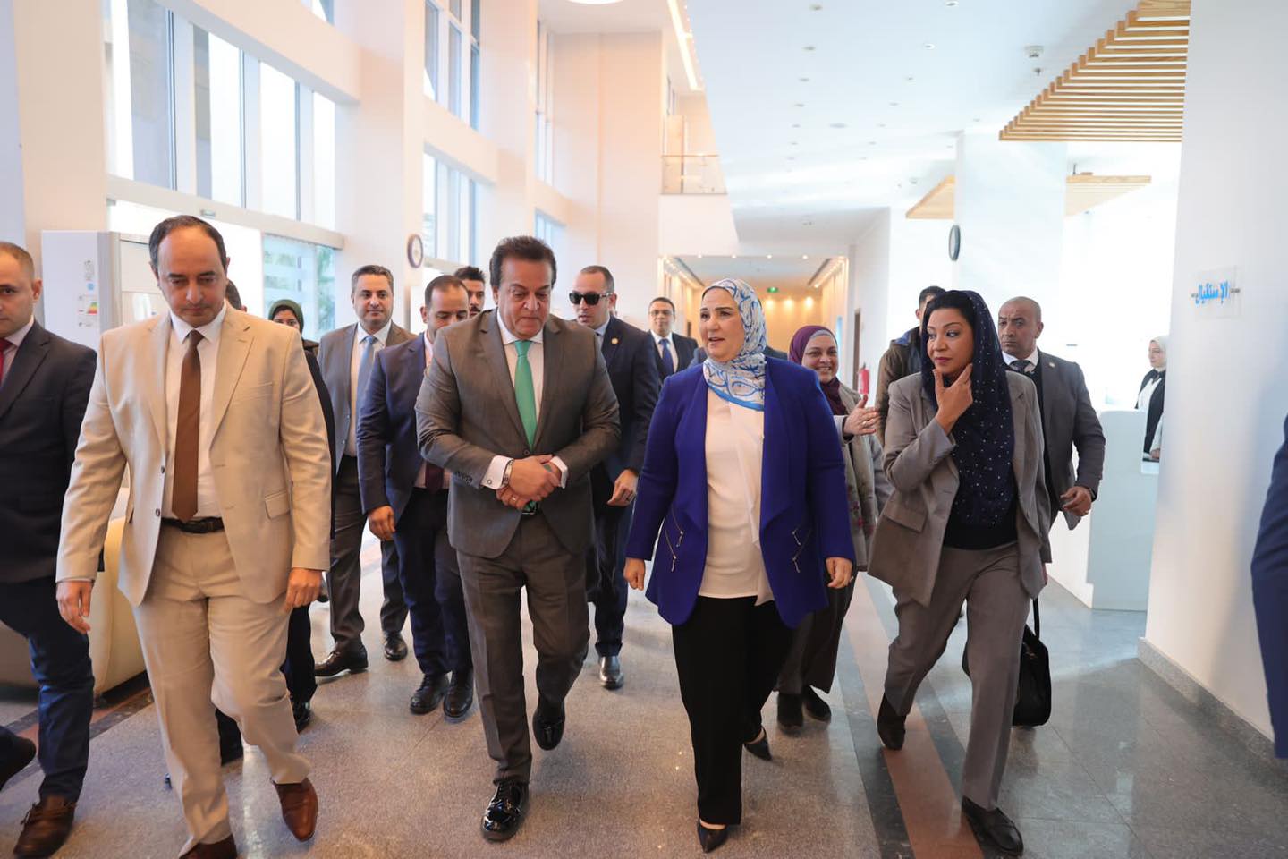 وزيرا الصحة والتضامن ومدير مكتب الأمم المتحدة للمخدرات يتفقدون مركز إمبابة لعلاج الإدمان 1 331719501004