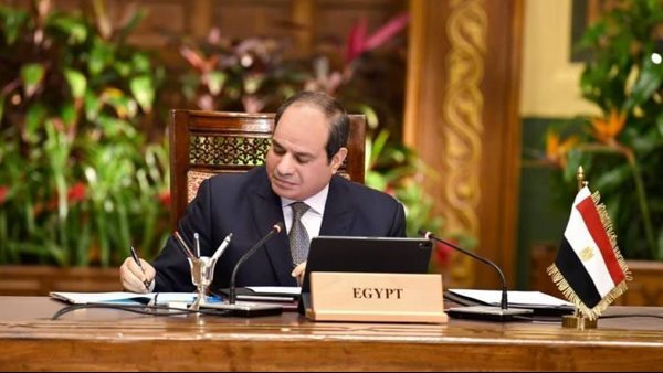 الرئيس السيسي يوقع قوانين بربط حساب ختامي موازنة عدد من الهيئات والصناديق للسنة المالية 2022-2023 1 4141719249486