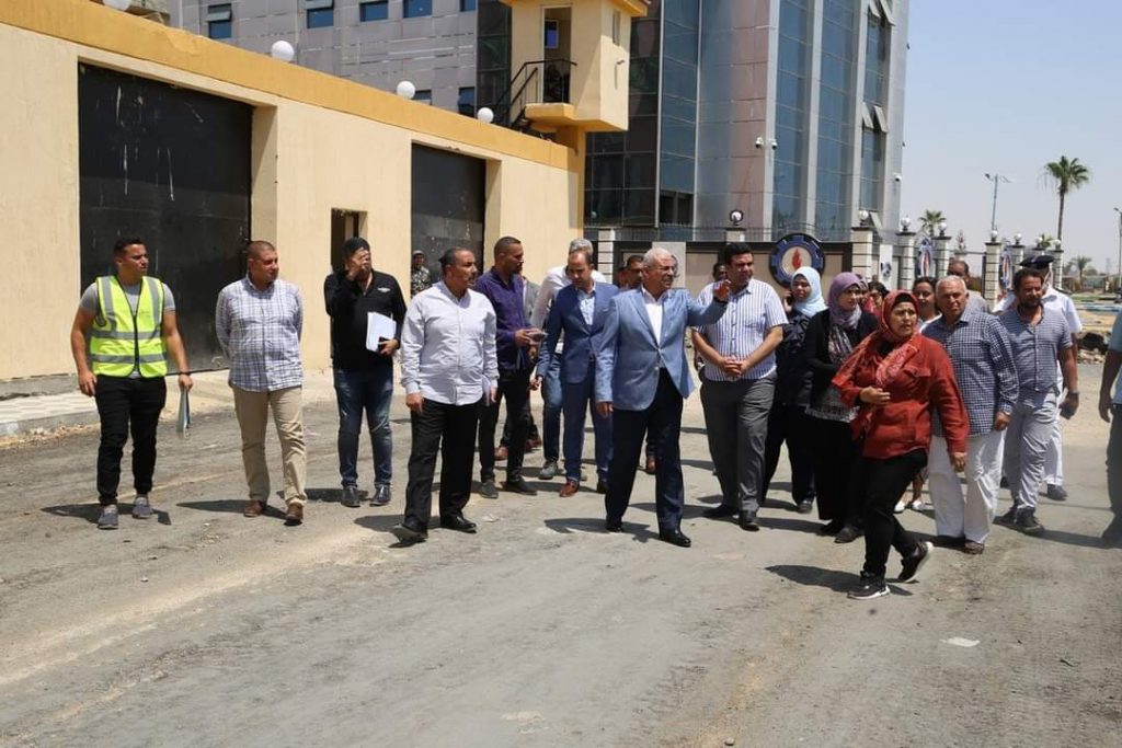 محافظ السويس يوجه بتكثيف العمل للانتها من تطوير مدينة الإيمان 1 4341718028124
