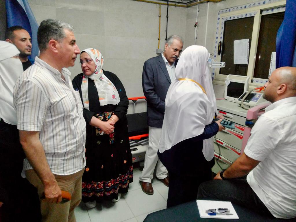 رئيس الإدارة المركزية للرعاية الحرجة والعاجلة يشيد بالمستوى المتصاعد لمستشفيات مطروح 1 4751718558643
