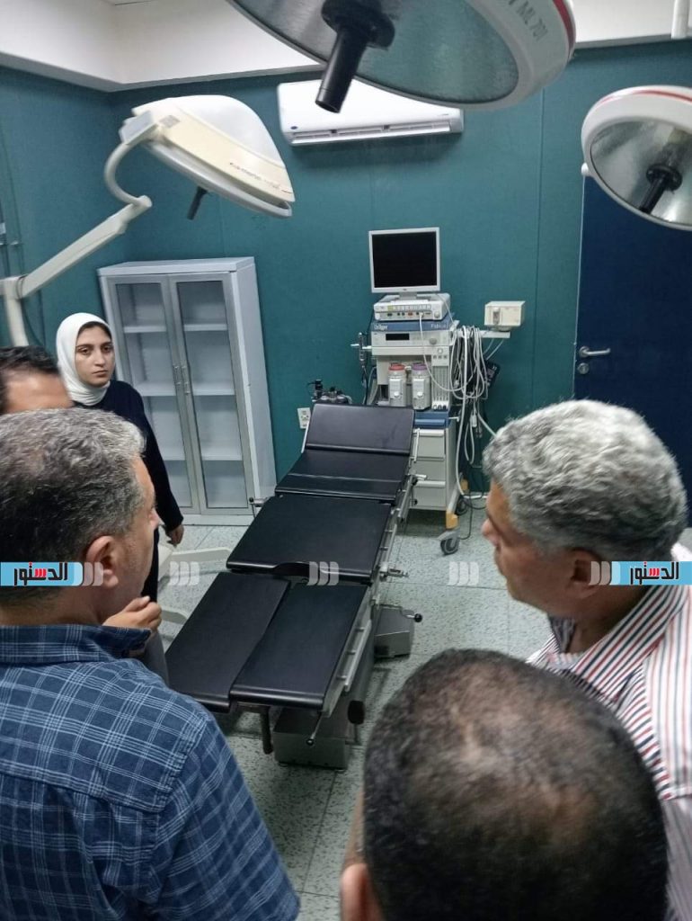 وزير الصحة يترأس غرفة العمليات المركزية لـ"صحة مطروح" داخل مستشفى مارينا المركزي 1 5491717853405