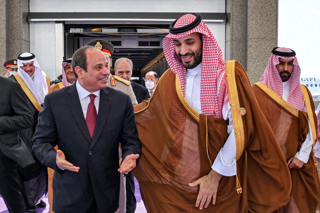 الرئيس السيسي يلتقي ولي العهد السعودي محمد بن سلمان في لقاء أخوي 1 6429eb3a4c59b770c05b9dc51718571485