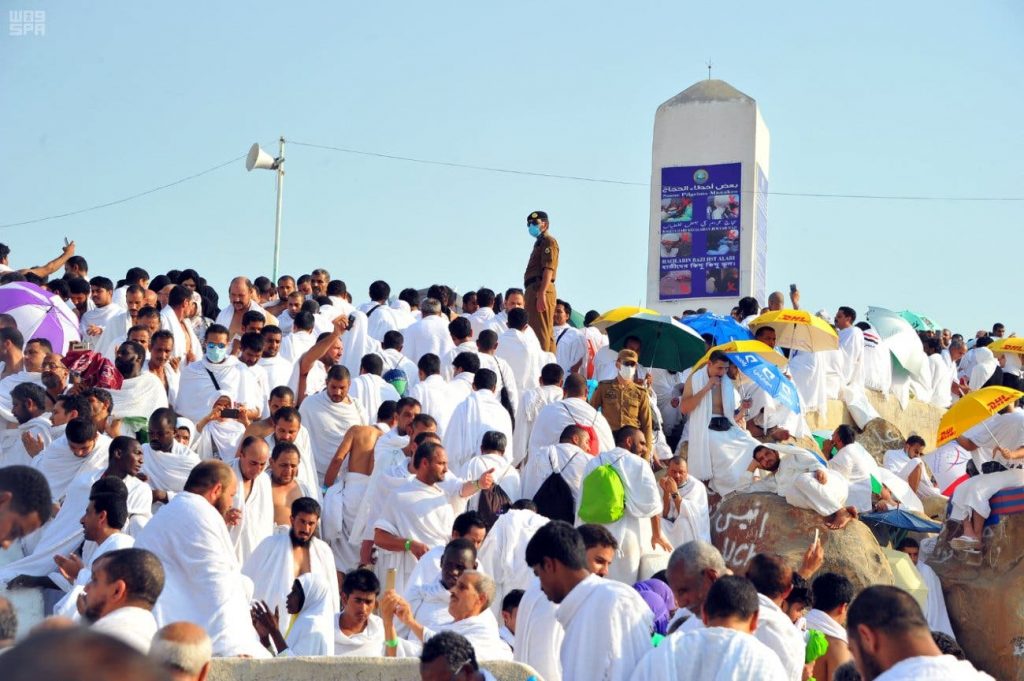 بدء تصعيد حجاج القرعة للوقوف بعرفات وأداء الركن الأعظم من الحج 1 68a52f44 5c91 4dae 95cf fa53813b282e1718334063