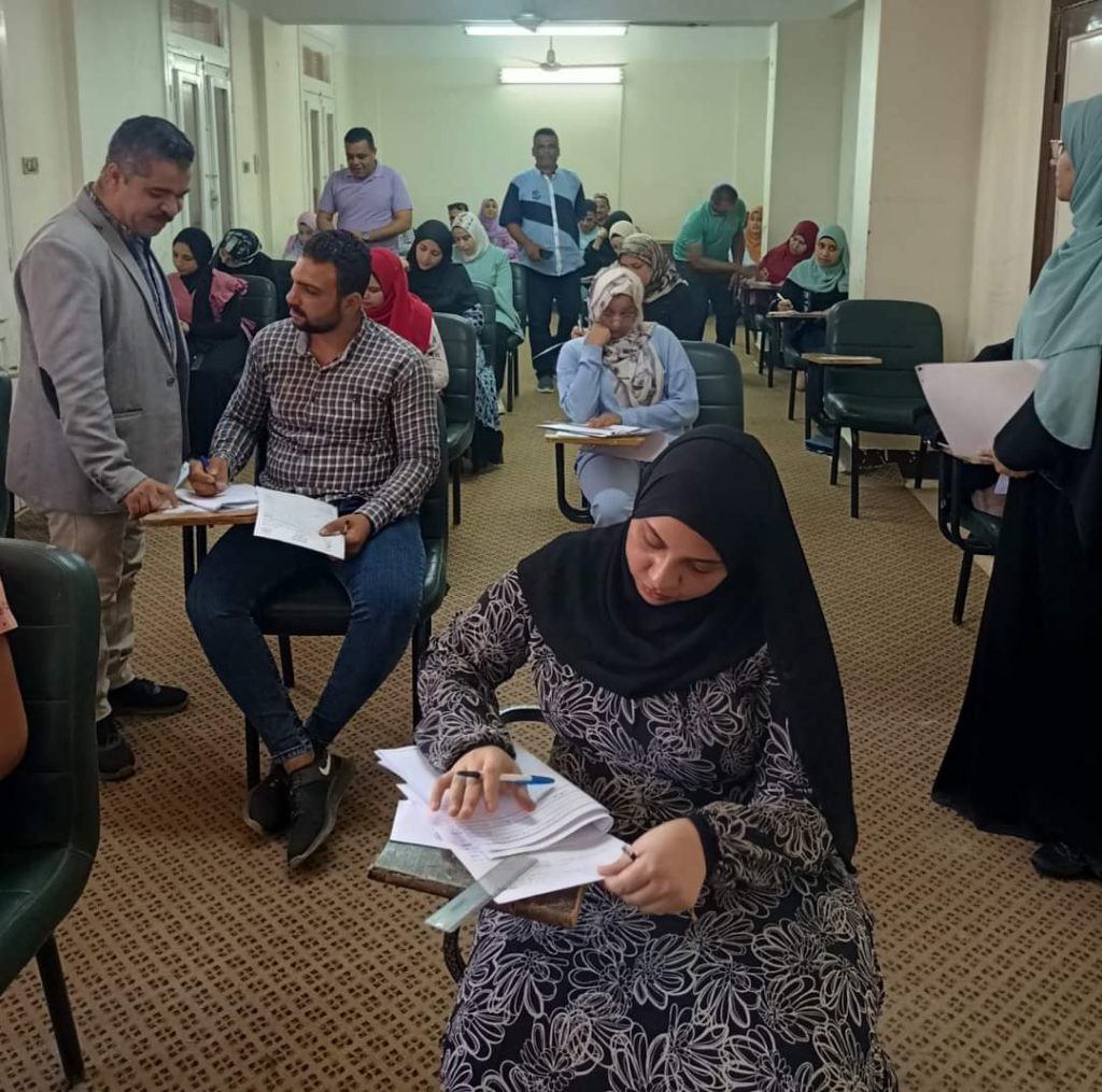 انطلاق إمتحانات كلية التجارة والزراعة بنظام التعلم المدمج بجامعة الوادي الجديد 1 FB IMG 16883197643601719231003