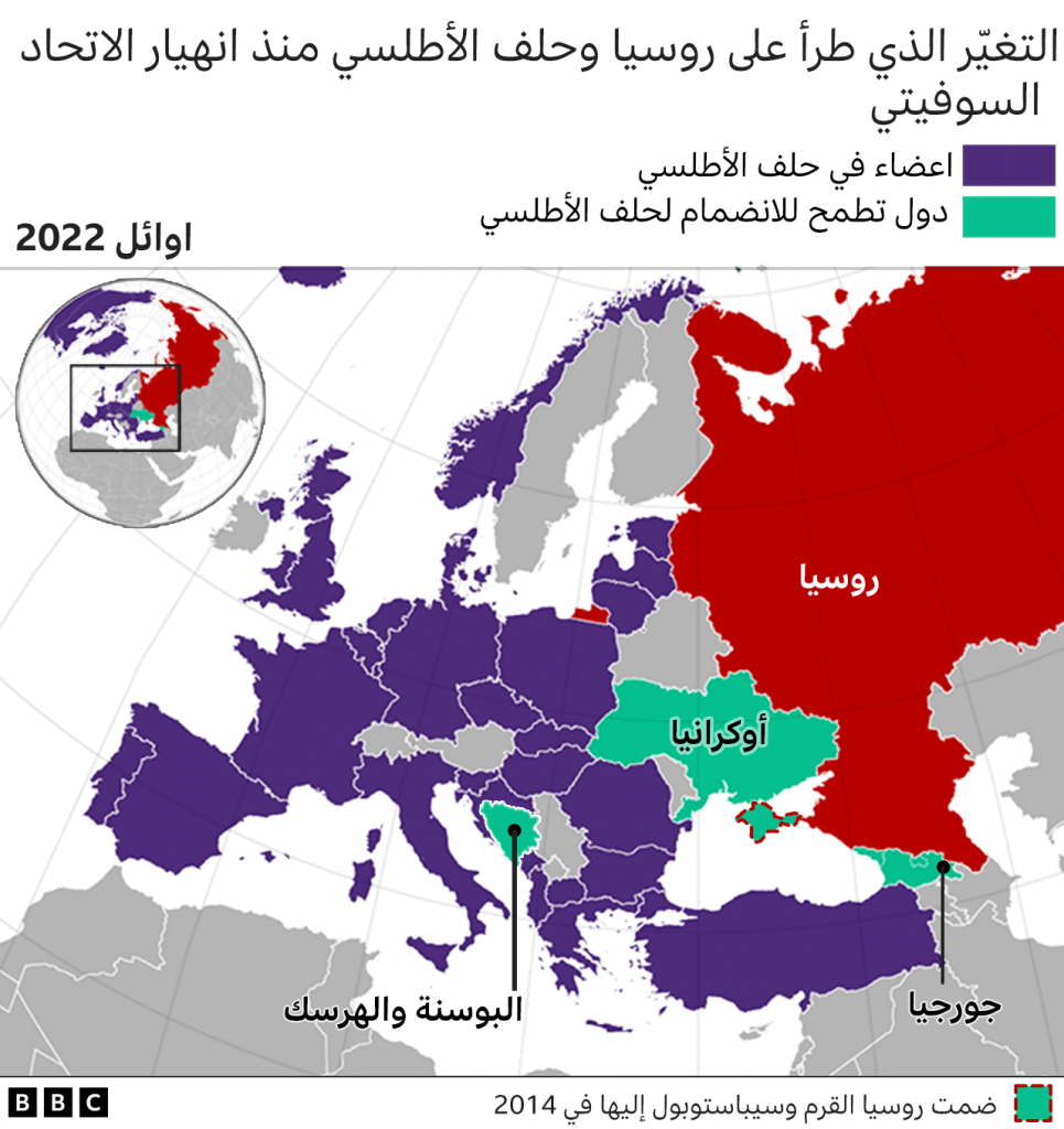 دبلوماسي روسي: كل ما يفعله الناتو هو الاستعداد للاشتباك مع روسيا 1 123405760 nato members 2022b 640x2 nc1718258646